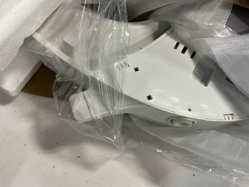 Condition photo showing As Is for kohler purewash m300 manual elongated bidet toilet seat, white handle, quiet-close lid prevents slamming, toilet bidet, easy installation with quick-release hinges, self-cleaning wand