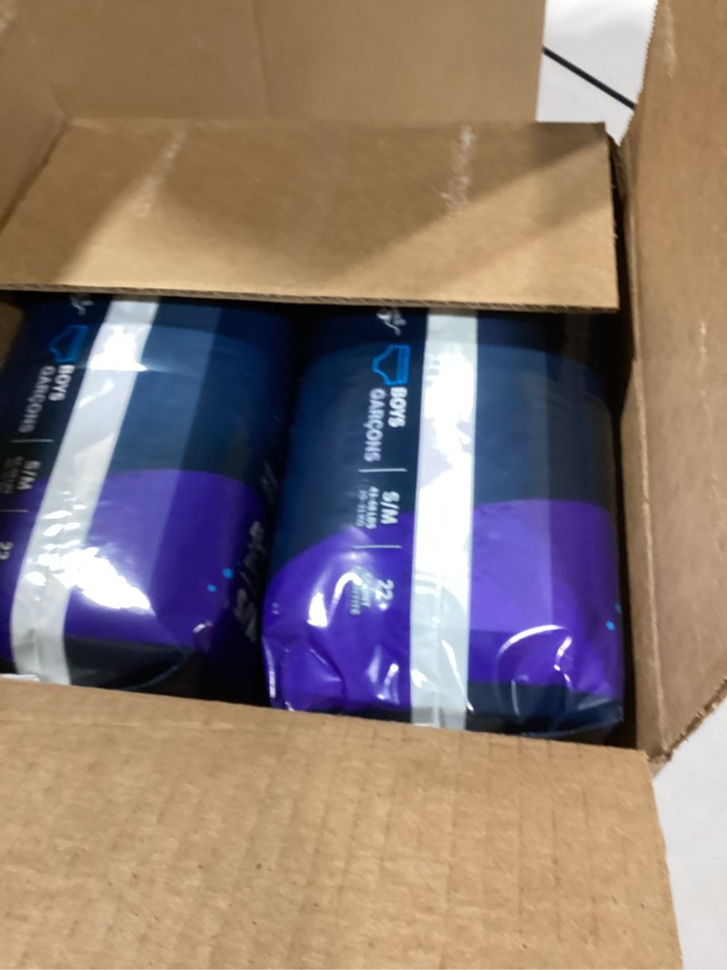 Condition photo showing New/Like New for Goodnites Boys' Nighttime Bedwetting Underwear, Size S/M (43-68 lbs), 44 Ct (2 Packs of 22), Packaging May Vary Small/Medium 44