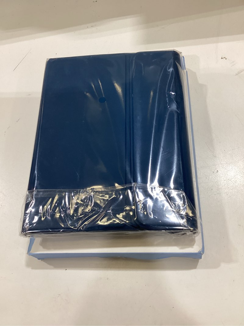 Condition photo showing New/Like New for for ipad mini 7 keyboard case a17 pro 2024/ipad mini 6 generation case with keyboard 2021 8.3 inch, pencil holder, 7 color backlit detachable keyboard cover for ipad mini 7th/6th gen,navy blue