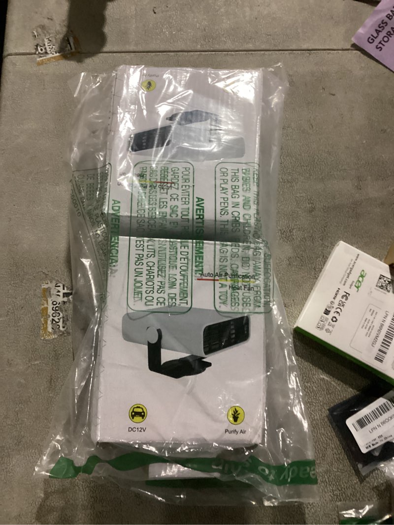 Condition photo showing Good Condition for 2 Pcs 12v 150w Portable Car Heater Defroster Windshield with Cigarette Lighter 360° Rotary Base 2 in 1 Heater and Cooling Fan Auto Defogger for Cars(Black)