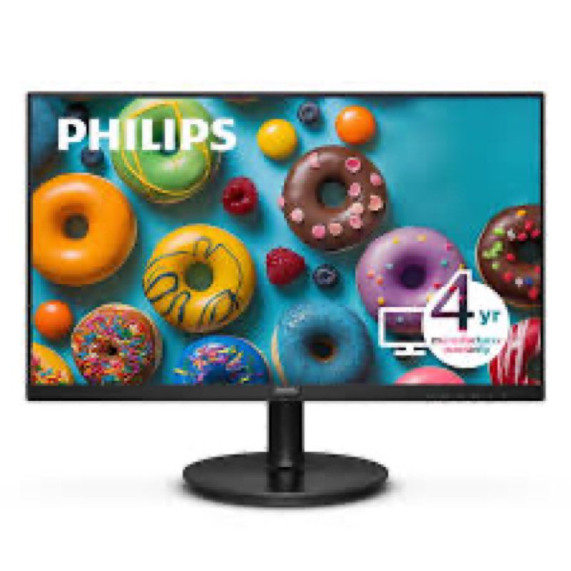 (Incomplete )Philips 221V8LB 22 inch Class Thin Full HD (1920 x 1080) Monitor, 100Hz Refresh Rate, VESA, HDMI x1,