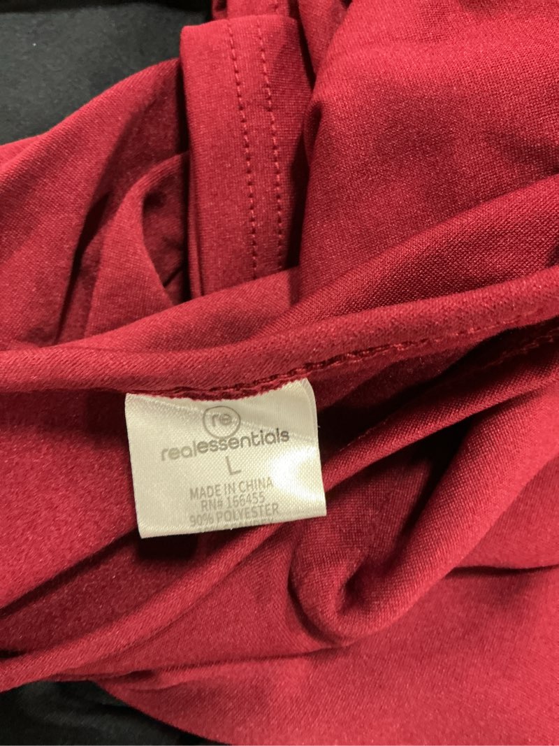 Condition photo showing New/Like New for Real Essentials 4 Piece: Womens Thermal Underwear Set - Thermal Underwear for Women Fleece Lined Top & Bottom Long Johns Standard Small Set 6