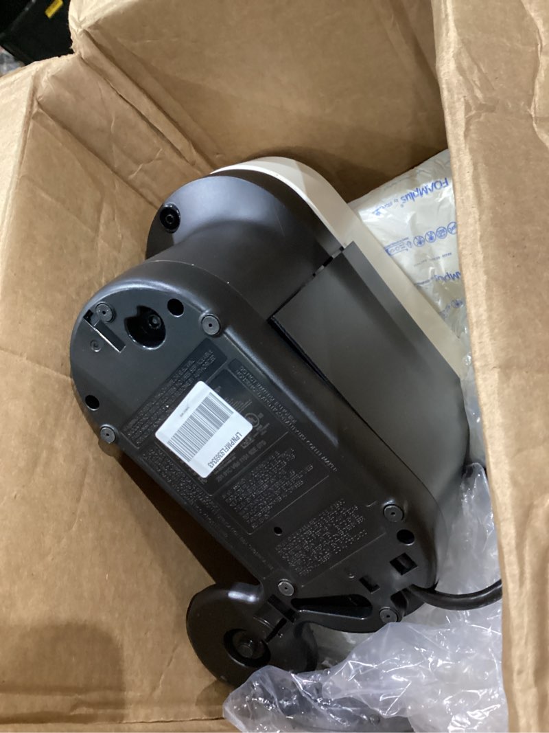Condition photo showing As Is for nespresso vertuo pop+ coffee and espresso maker by breville, coconut white