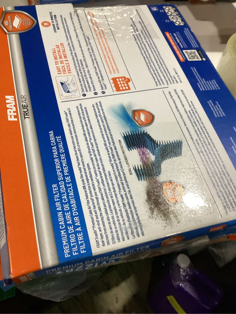 Condition photo showing Good Condition for assorted 4pk air filters