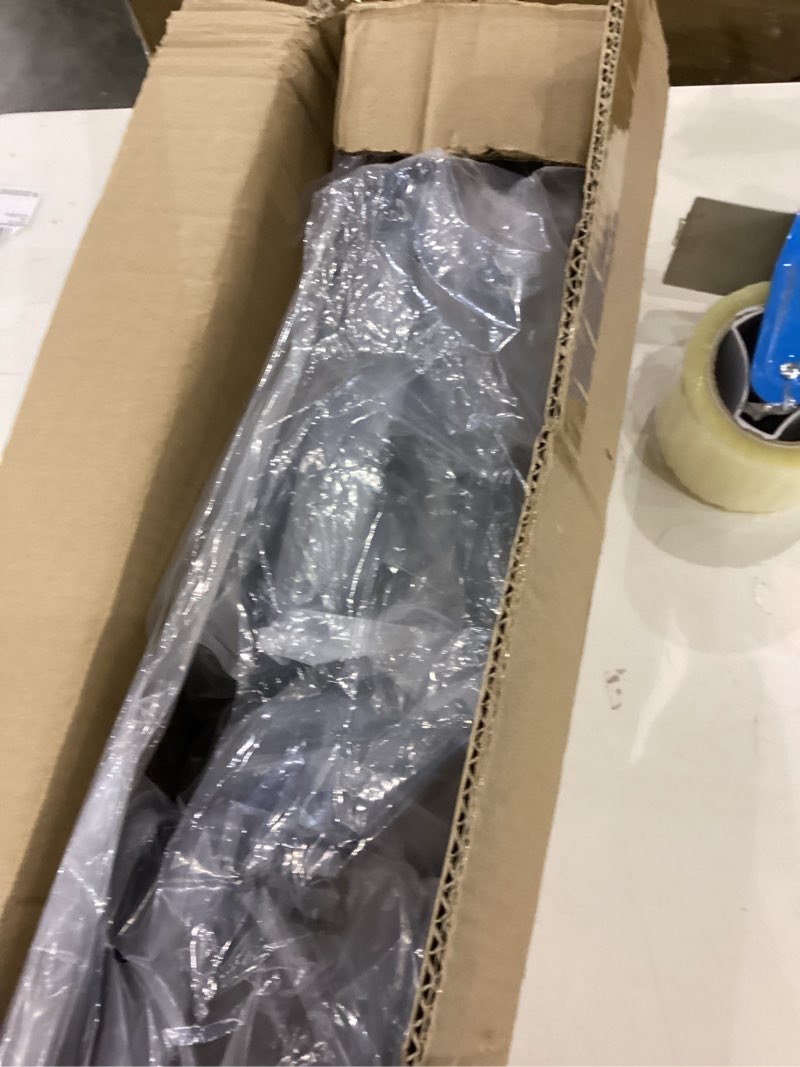 Condition photo showing New/Like New for HOMIDEC Clothes Drying Rack, Oversized 4-Tier(67.7" High) Foldable Stainless Steel Drying Rack Clothing, Movable Drying Rack with 4 castors, 24 Drying Poles and 14 Hooks for Bed Linen, Clothing, Grey Gray