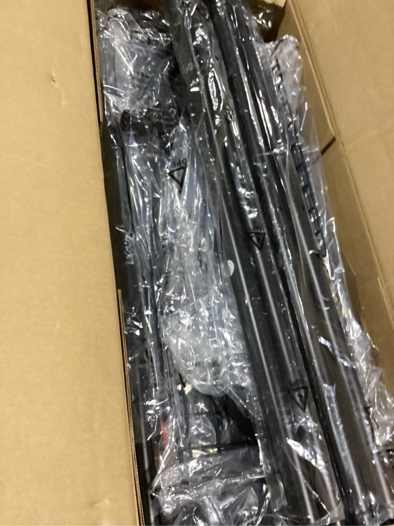 Condition photo showing Good Condition for Basketball Rack, Rolling Basketball Shooting Training Stand,Sports Equipment Storage with Wheels, Four-Layer Organizer Holder with Two Basket for Basketballs Footballs Volleyball Black