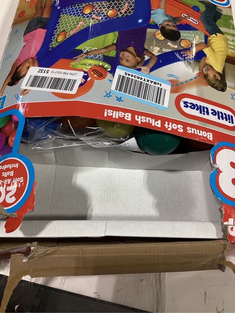 Condition photo showing As Is for little tikes hoop it up value pack