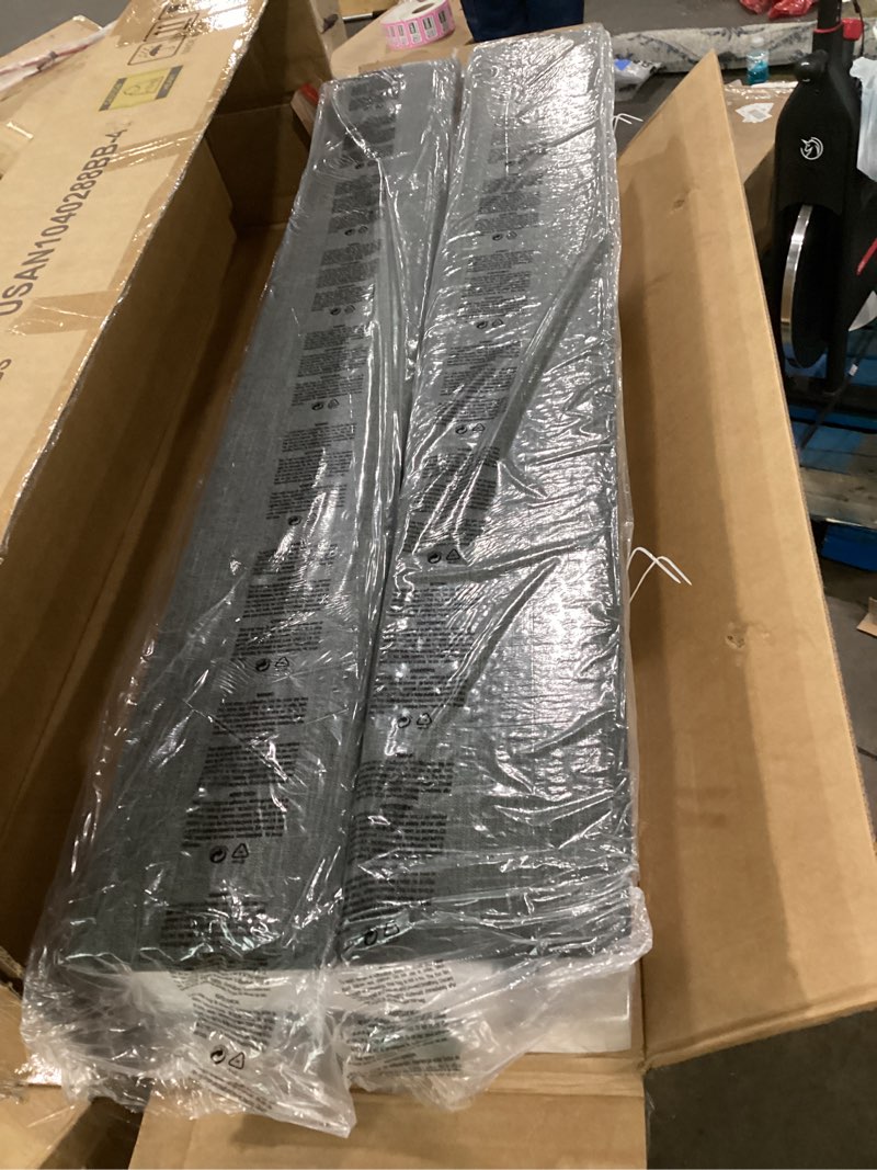 The art of living full bed frame gray
