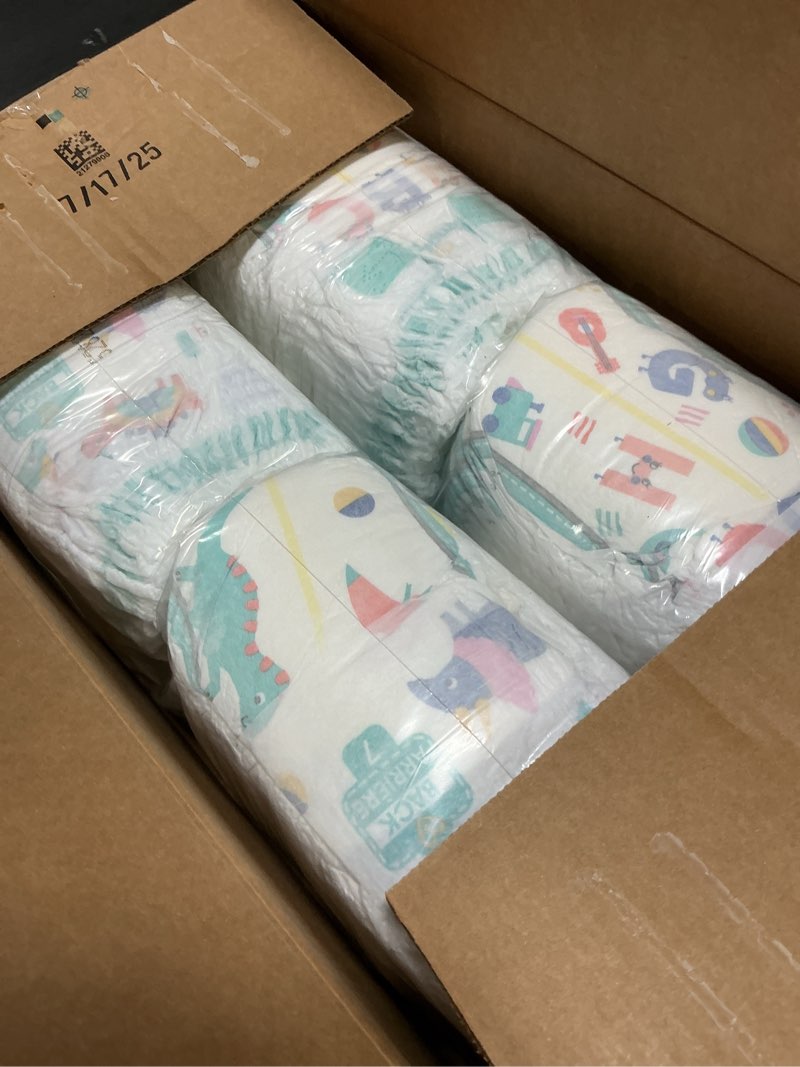 Condition photo showing New/Like New for Pampers Diapers - Cruisers 360 - Size 7, 88 Count, Babyproof up to 100% Leakproof Pull-On Diaper Size 7 88