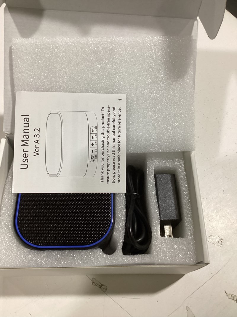 Condition photo showing Good Condition for Magicteam White Noise Machine with 20 Non Looping Natural Soothing Sounds Memory Function 32 Levels of Volume Powered by AC or USB and Sleep Sound Timer Therapy for Baby Kids Adults Black