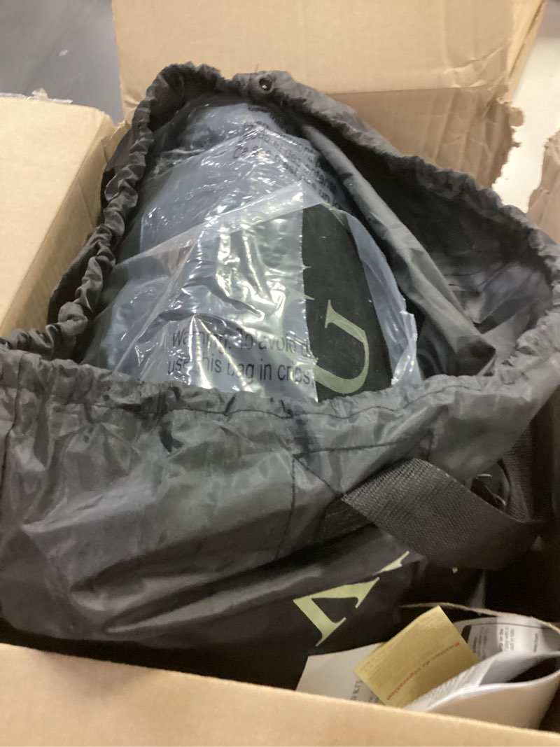 Condition photo showing As Is for King Koil Luxury Air Mattress Queen with Built in Pump, Integrated Premium Pillow Inflatable Airbed for Guests, Camping & Home (Manufacturer Warranty)