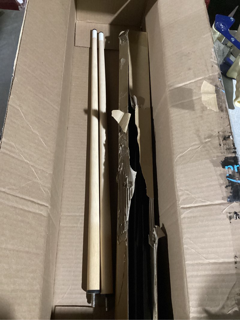 Condition photo showing Good Condition for 2-Piece Pool Cue Stick – 36?/42?/48?/58? Wooden Billiard Cues, Standard & Heavy Options, 13mm Tip, Set of 2 or 4 – Beginner & Family Friendly 48" set of 2