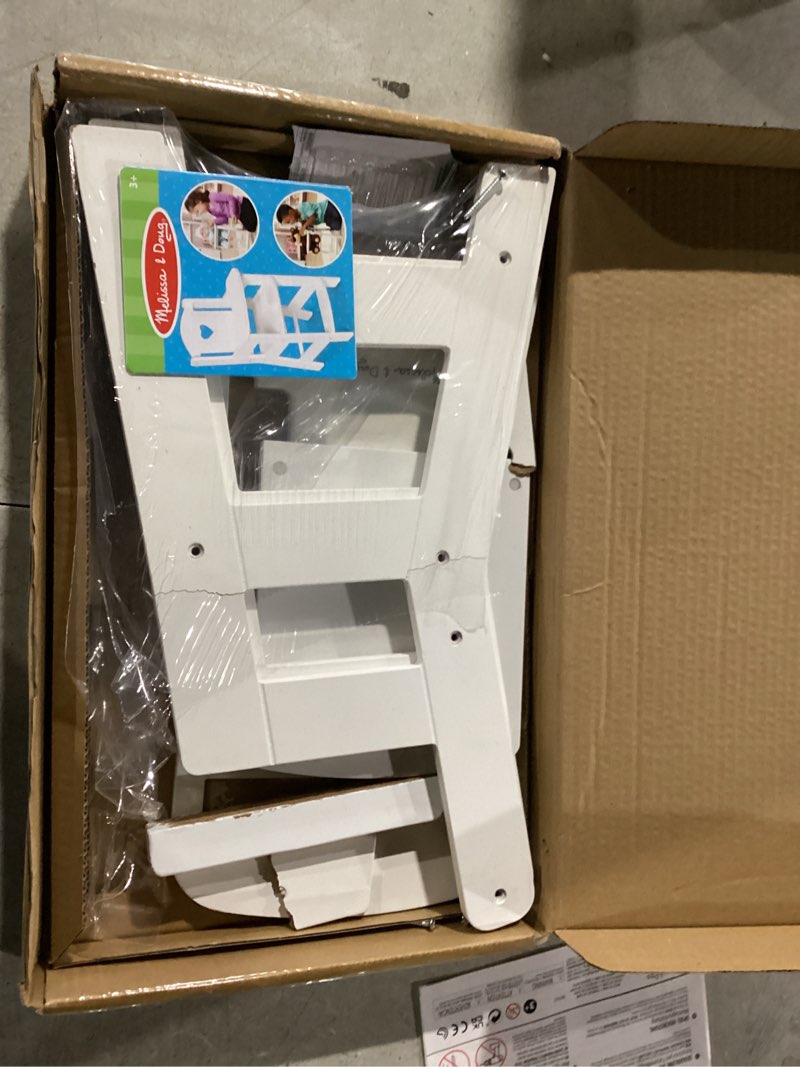Condition photo showing As Is for Melissa & Doug Play High Chair Pretend Play High Chair Baby Doll Accessories