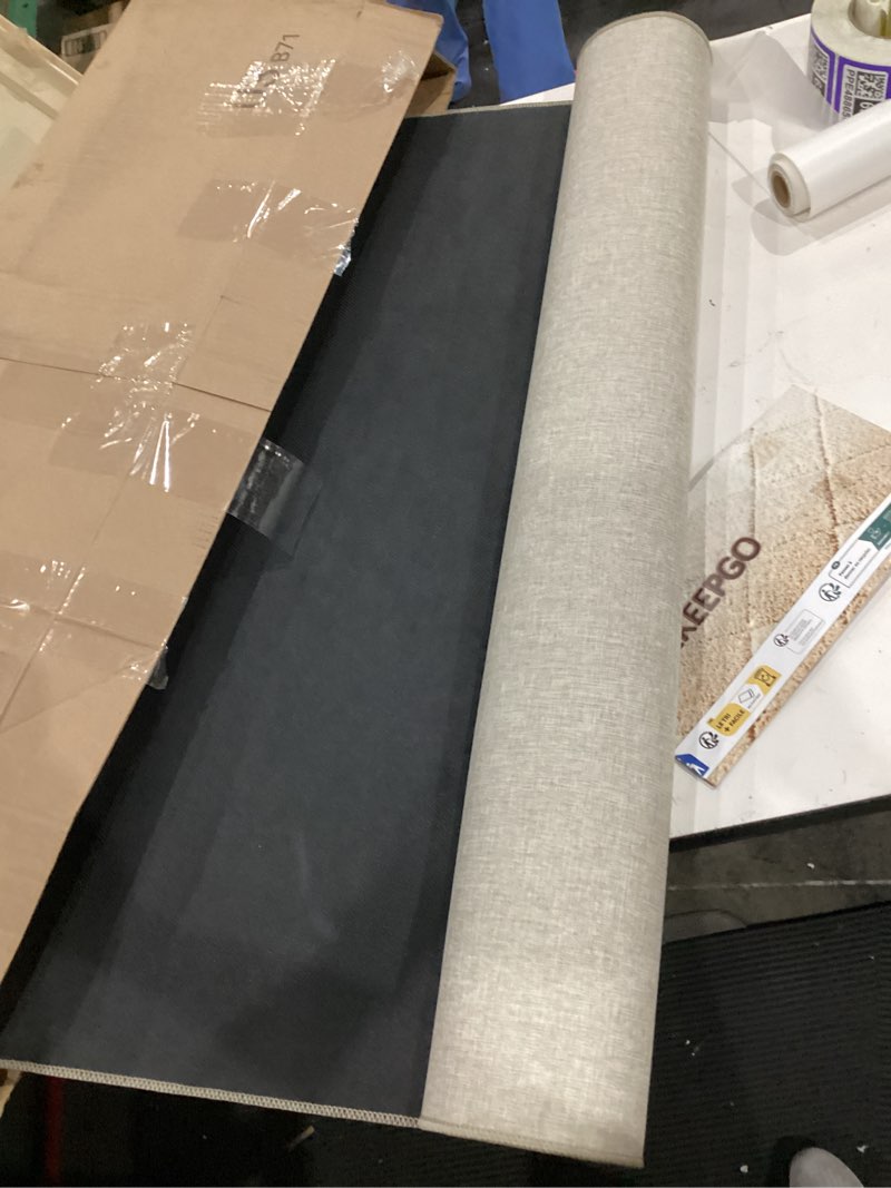 Condition photo showing Good Condition for similar ))))hakuna matte cloudsoft mat for floor 60\" x 80\" beige – coral velvet memory foam rug – non-slip, water-resistant beige 60\" x 80\"