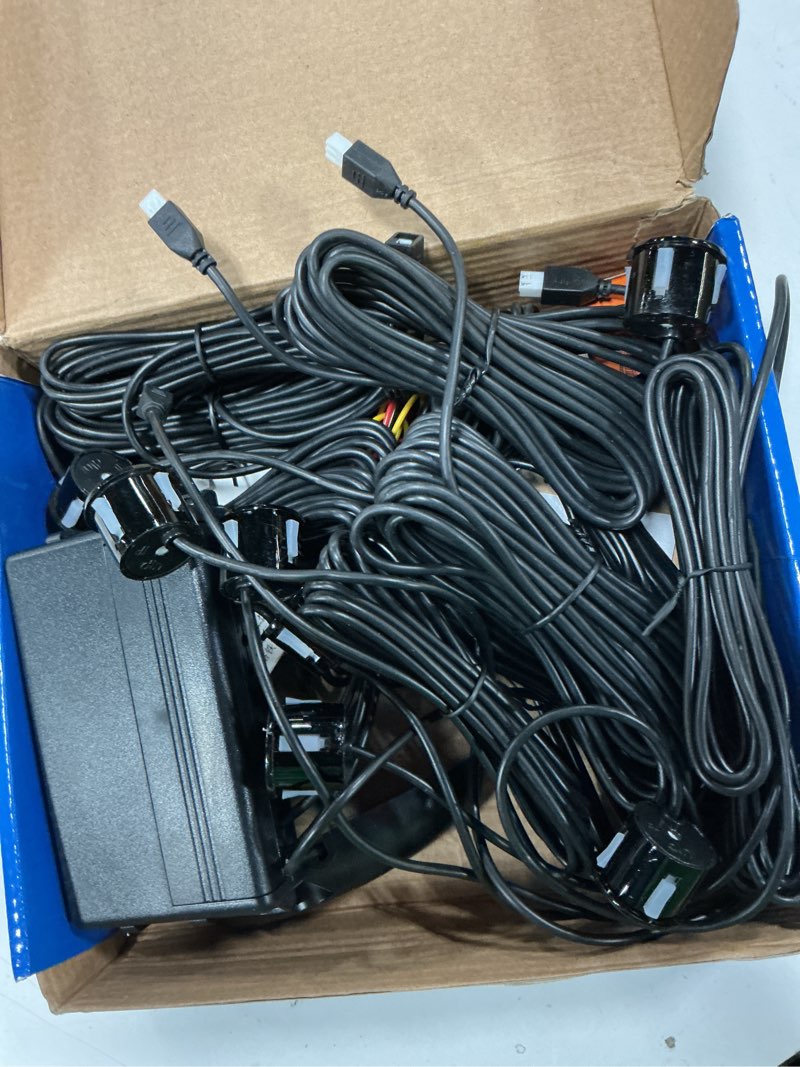 Condition photo showing Good Condition for backup parking sensors 8 system car reverse alert with digital led display for trucks suvs sedans fit automatic detection