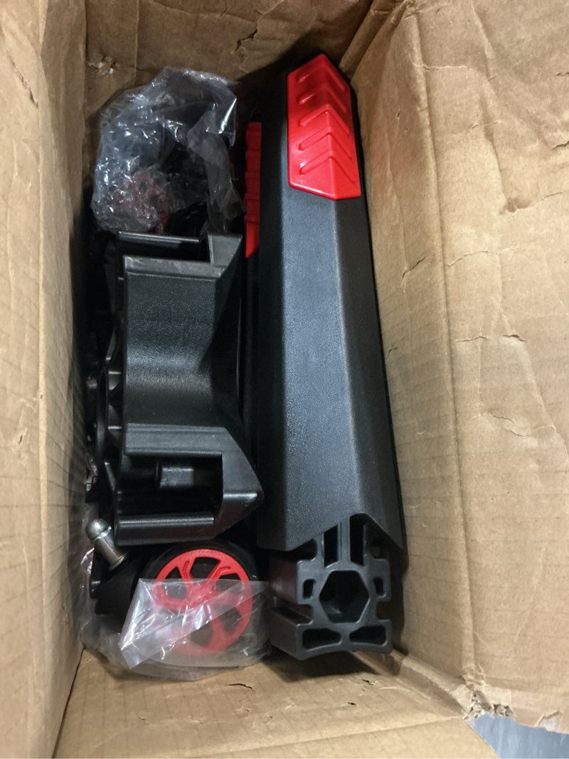 Condition photo showing Good Condition for 28" heavy duty nylon gaming office chair base replacement part with wheels | computer chair base legs with 5 casters red