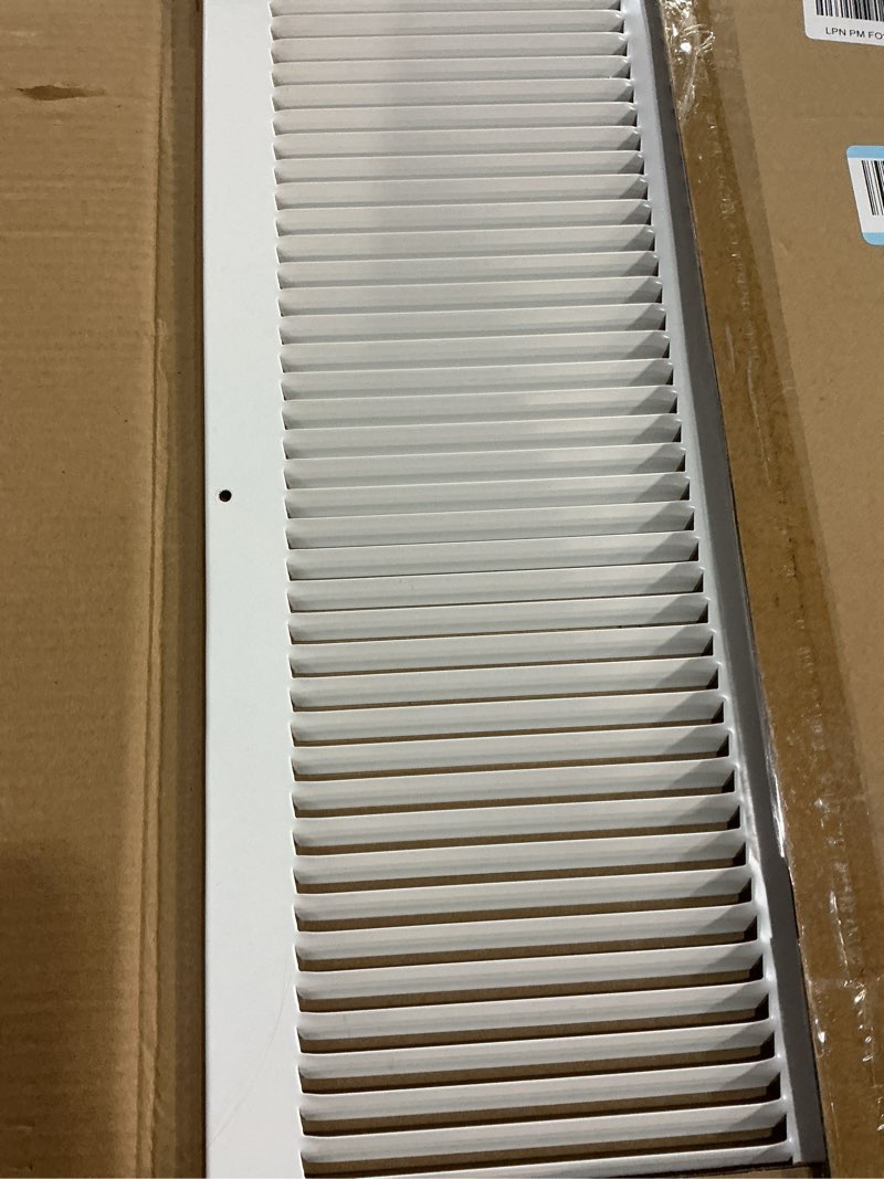 Condition photo showing Good Condition for 14x20 Return Air Grille(Duct Opening Size),Air Return Vent Cover,Flat Vent Cover,Rejillas De Aire Acondicionado para Casa,Return Air Grilles,Outer Dimensions:15.75"Wx21.75"H(14"Wx20"H, Duct Opening) 14"W x 20"H, Duct Opening