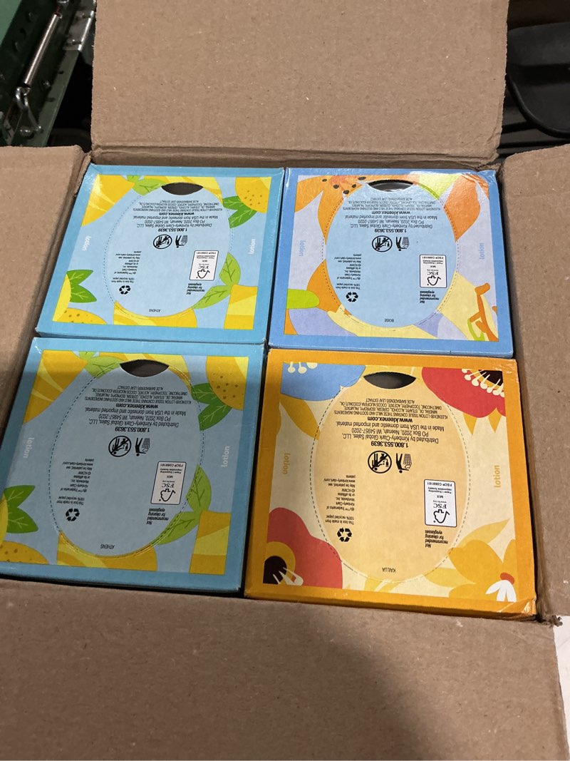 Condition photo showing New/Like New for assorted kleenex tissues