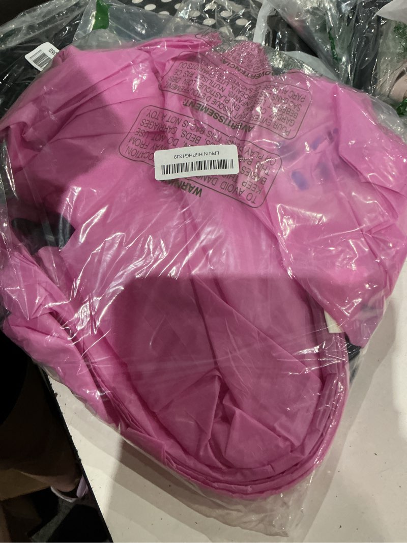 Condition photo showing Good Condition for king mills inflatable couch, anti leakage inflatable couch for camping, ideal as portable air couch, inflatable chair for kids, inflatable beach chair for kids and teens, pink