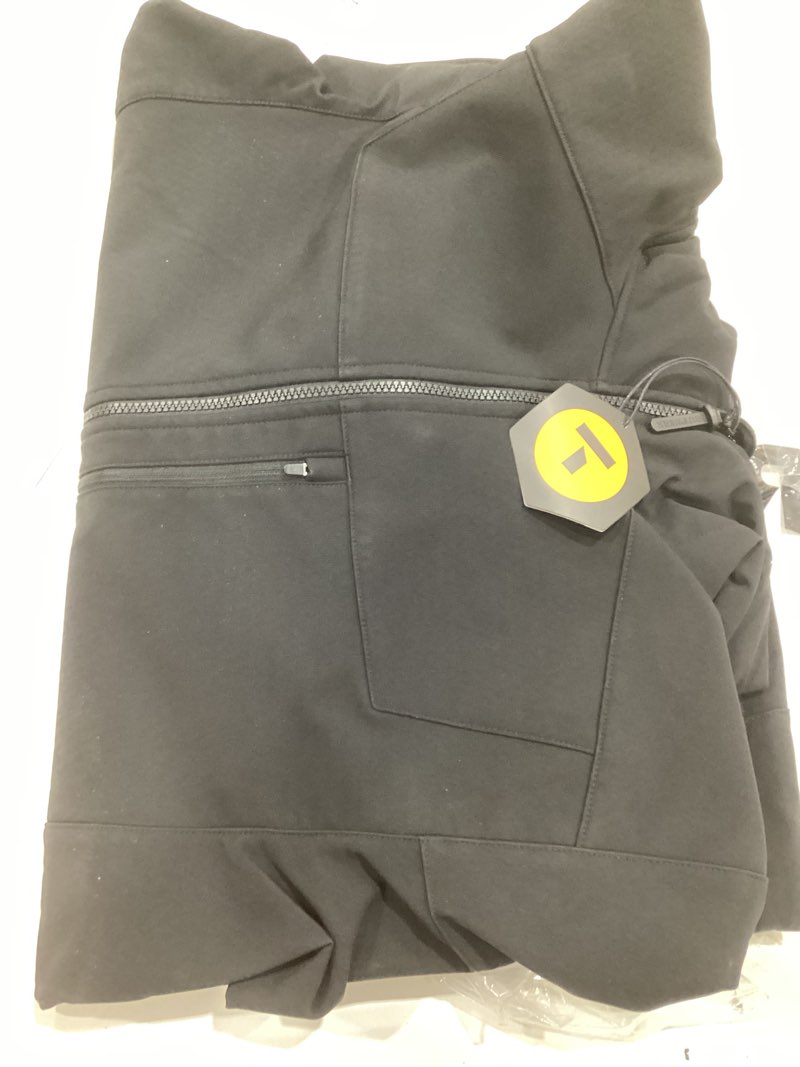 Condition photo showing Good Condition for truewerk men's insulated work jacket - s3 solution zip-up hoodie, fleece-lined, waterproof tactical coat with 4-way stretch large black