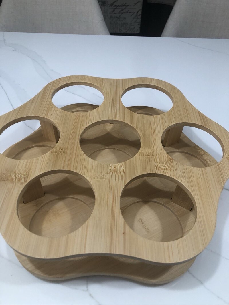 Yarlung Rotating Syrup Countertop Organizer, Anti-Slip