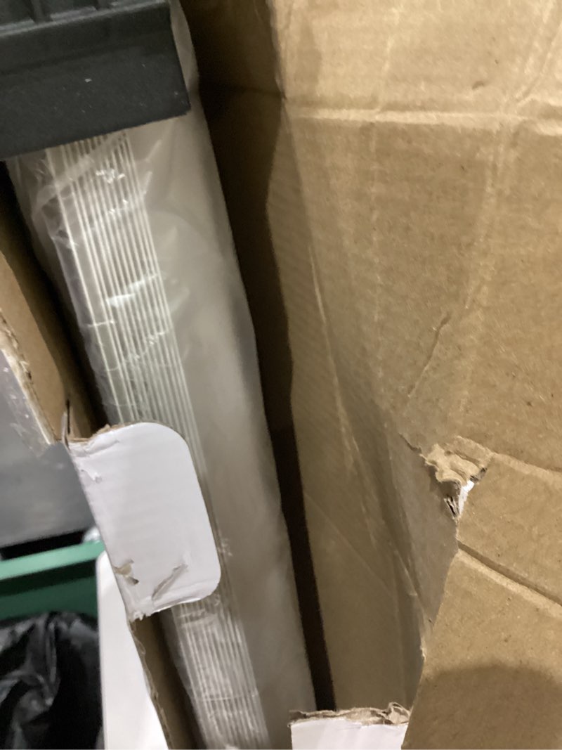 Condition photo showing New/Like New for stickgoo drop ceiling tiles 24 x 24in, waterproof, premium pvc ceiling panels to prevent breakage, pack of 12 tiles cover 48 sq. ft, white 24"x24" white