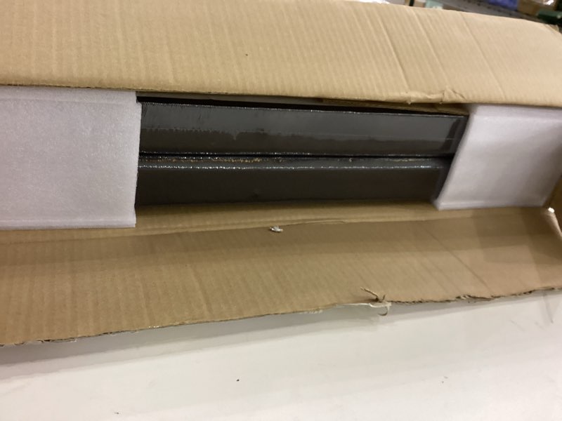 Condition photo showing New/Like New for UMIACOUSTICS 4 PCS Acoustic Panels, 2“ Thick 23.6" x 11.8" Fiberglass Sound Proof Wall Panels, Sound Absorbing Panels for Studios, Office, Home Theater. Deep Black