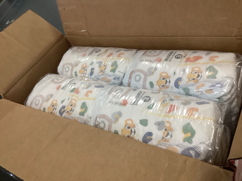 Condition photo showing Good Condition for Huggies Size 3 Diapers, Little Movers Baby Diapers, Size 3 (16-28 lbs), 136 Count, Packaging May Vary