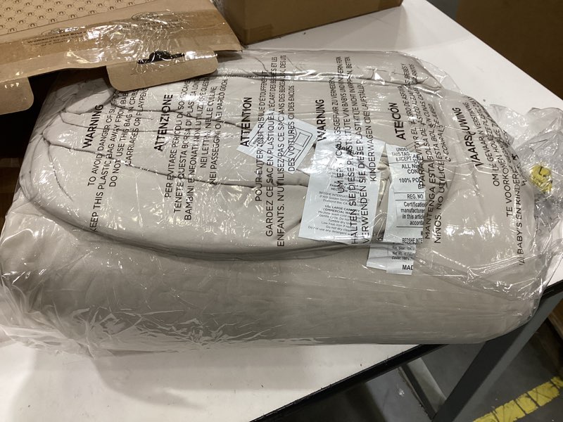 Condition photo showing Good Condition for bedsure king comforter set, beige soft prewashed bedding for all seasons, 2pieces gentlesoft™ bed set, 1 lightweight comforter (104"x90") and 2 pillowcases (20"x36") king(104"x90") 01 - beige