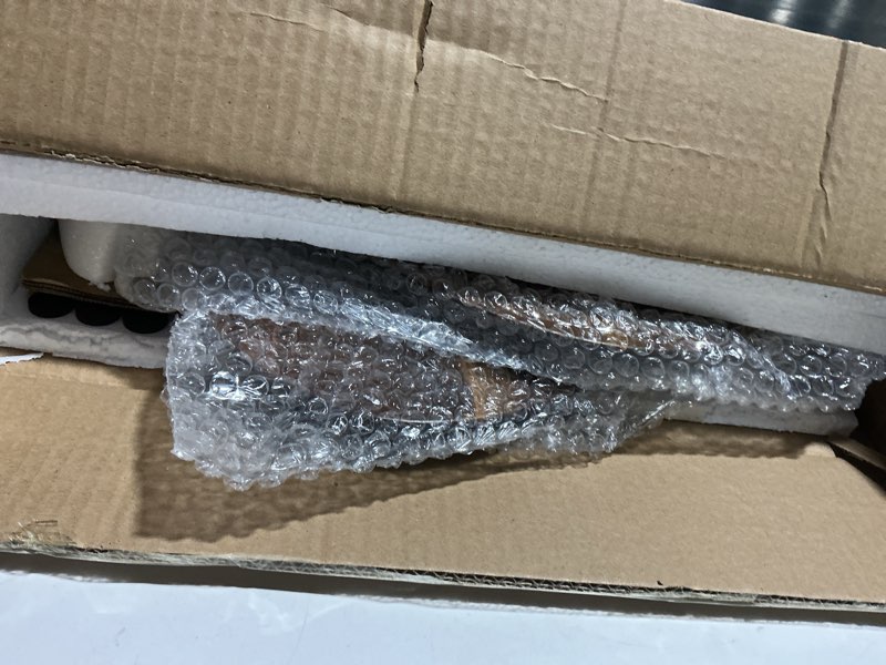 Condition photo showing Good Condition for Semjar Small Oval Coffee Tables Set,Acacia Wood Tabletop Nesting Tables?25.6"x17.7"+17.7"x13.4" for Living Room Small Spaces Office,Easy Assembly Minimalist Walnut Mid Century Modern Coffee Table