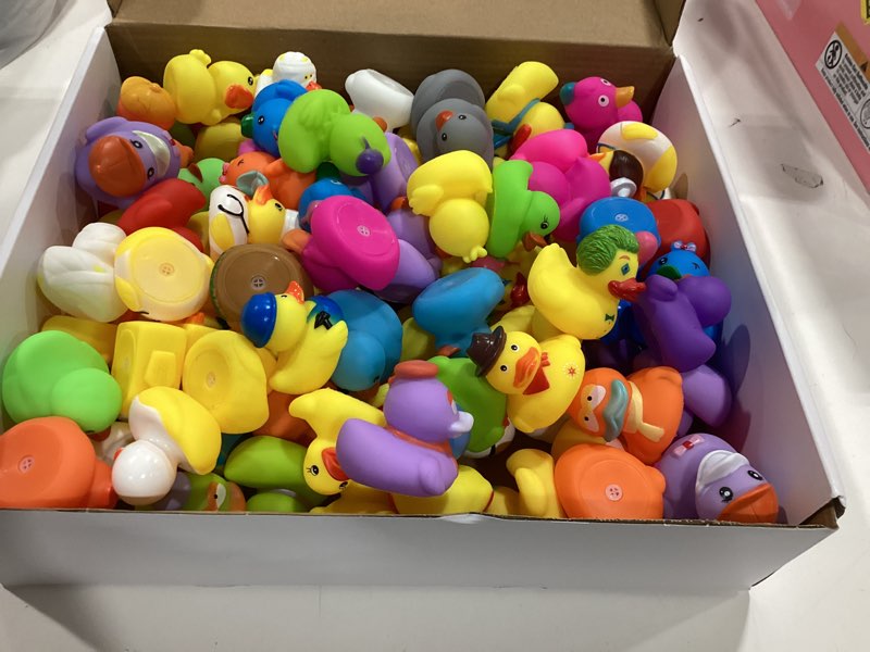 Condition photo showing Good Condition for arttyma rubber ducks in bulk,assortment duckies for jeep ducking floater duck bath toys party favors (100-pack)
