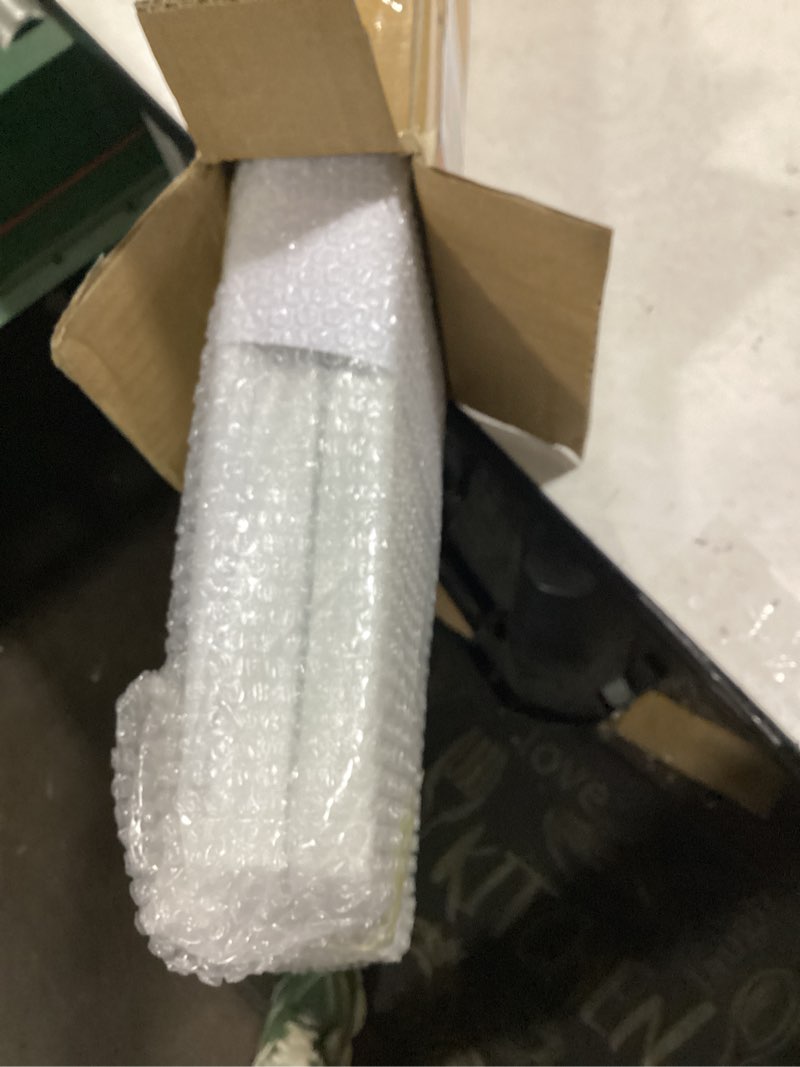 Condition photo showing New/Like New for VASMIA Luggage Rack, Folding Suitcase Stand with Storage Shelf,Bamboo Luggage Stand for Guest Room,Bedroon and Hotel,Holds up to 131 lb,Fit Most Luggage Size,White White 1