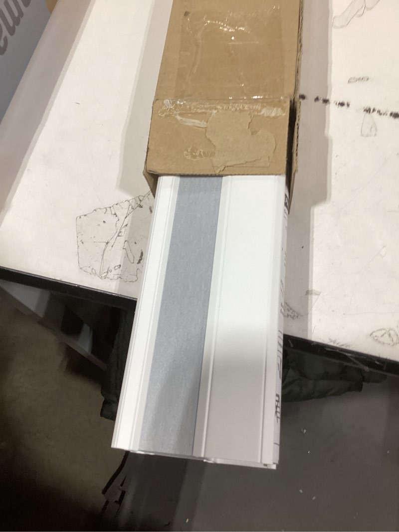 Condition photo showing Good Condition for CHICOLOGY Cordless Cellular Shades Privacy Single Cell Window Blind, 29"W X 72"H, Evening Mist