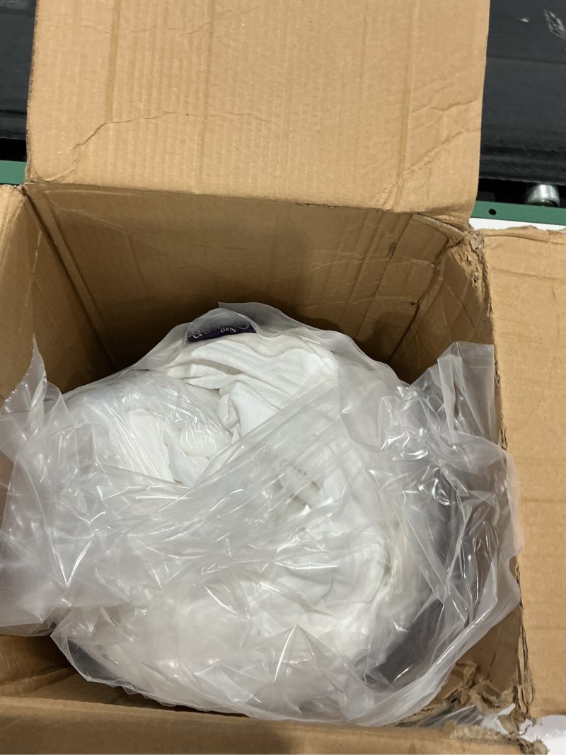 Condition photo showing As Is for napqueen 8 inch full size mattress, bamboo charcoal memory foam mattress, bed in a box full 8 inch mattress