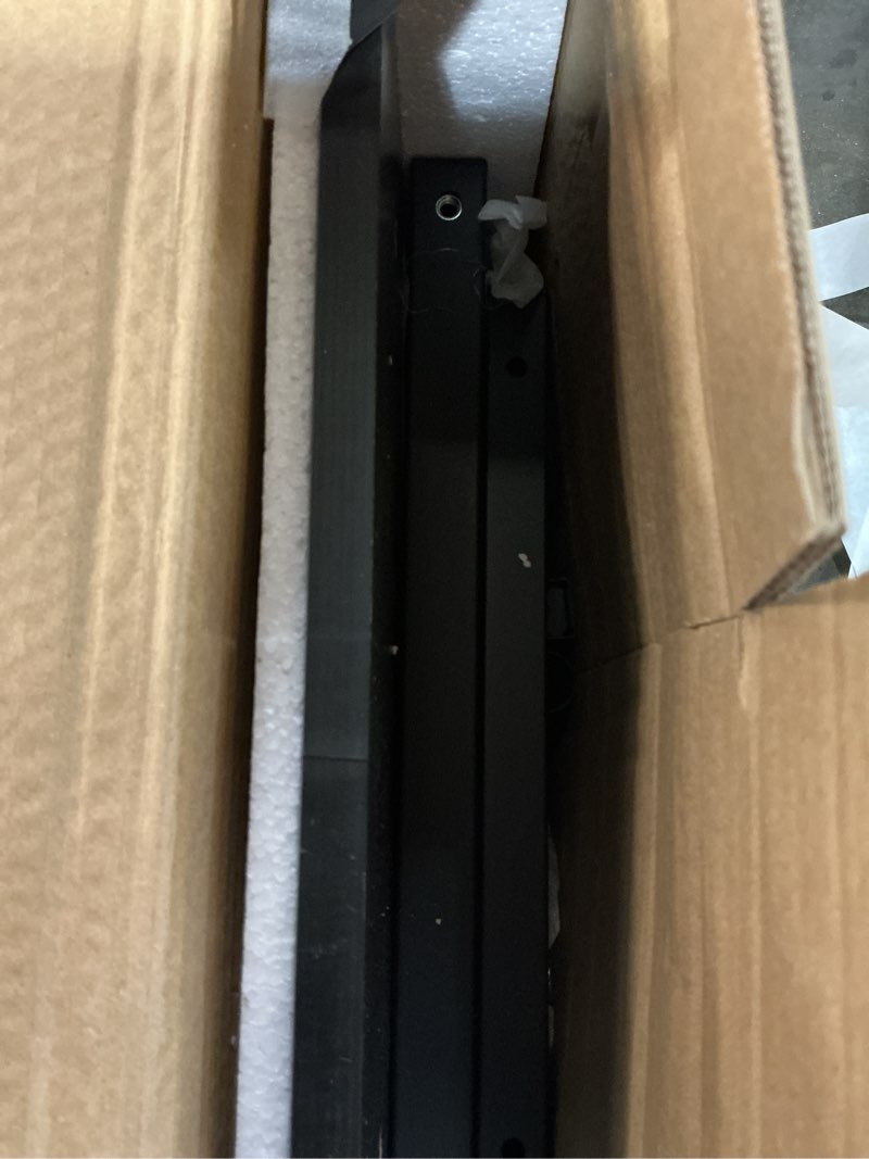 Condition photo showing Good Condition for Small Standing Desk Adjustable Height, Mobile Stand Up Desk with Wheels, 32 Inch Portable Rolling Desks Conference Room Tablesf for Walking Pad Treadmill Black