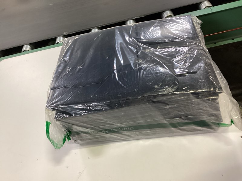 Condition photo showing As Is for Rempry 8x6x4 Inches Black Shipping Boxes, Small Business Corrugated Cardboard Mailer Boxes for Shipping Packaging, Gifts Wrap Boxes with Lids