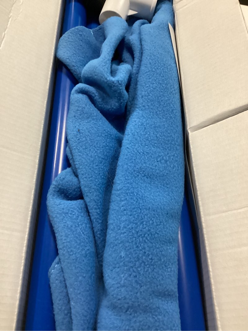 Condition photo showing Good Condition for race&herd puppy play gym, dog play mat, 8 bungee straps interactive puppy active toys - small dog jungle gym 19.5" frame with playground set indoor enrichment activity center (blue)
