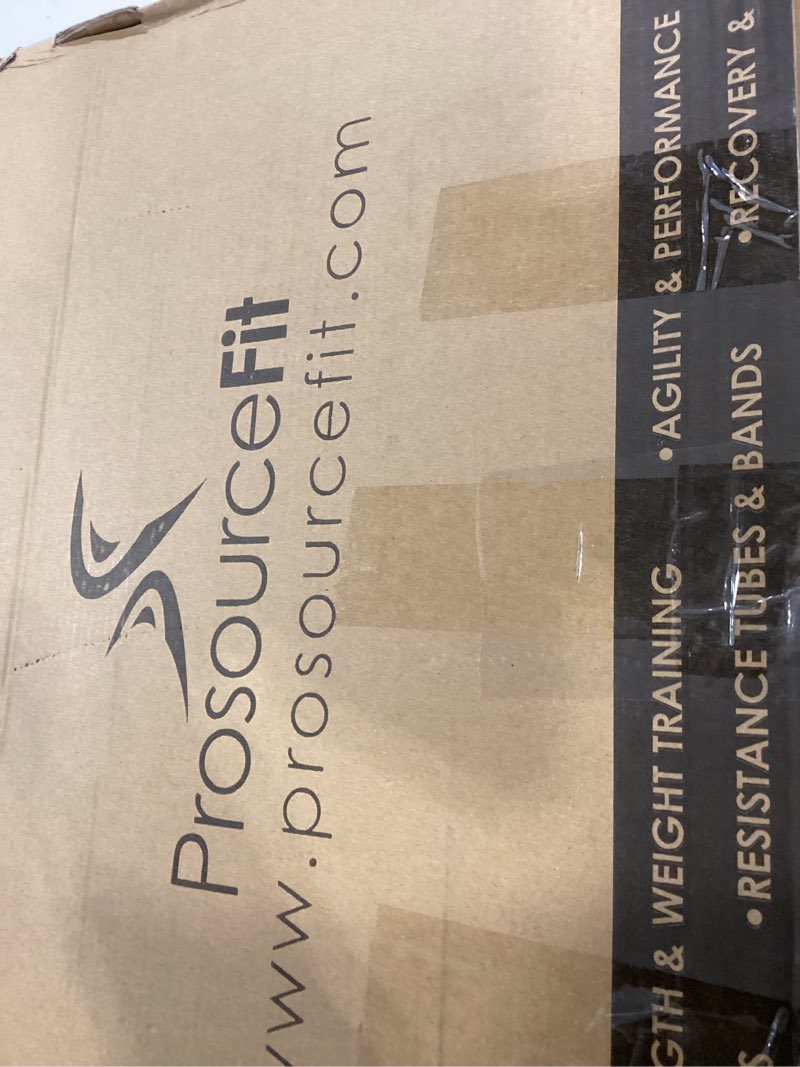 Condition photo showing Good Condition for ProsourceFit Exercise Balance Pad, Non-Slip Cushioned Foam Mat & Knee Pad for Fitness and Stability Training, Yoga, Physical Therapy Black XL - (18.75" x 15")