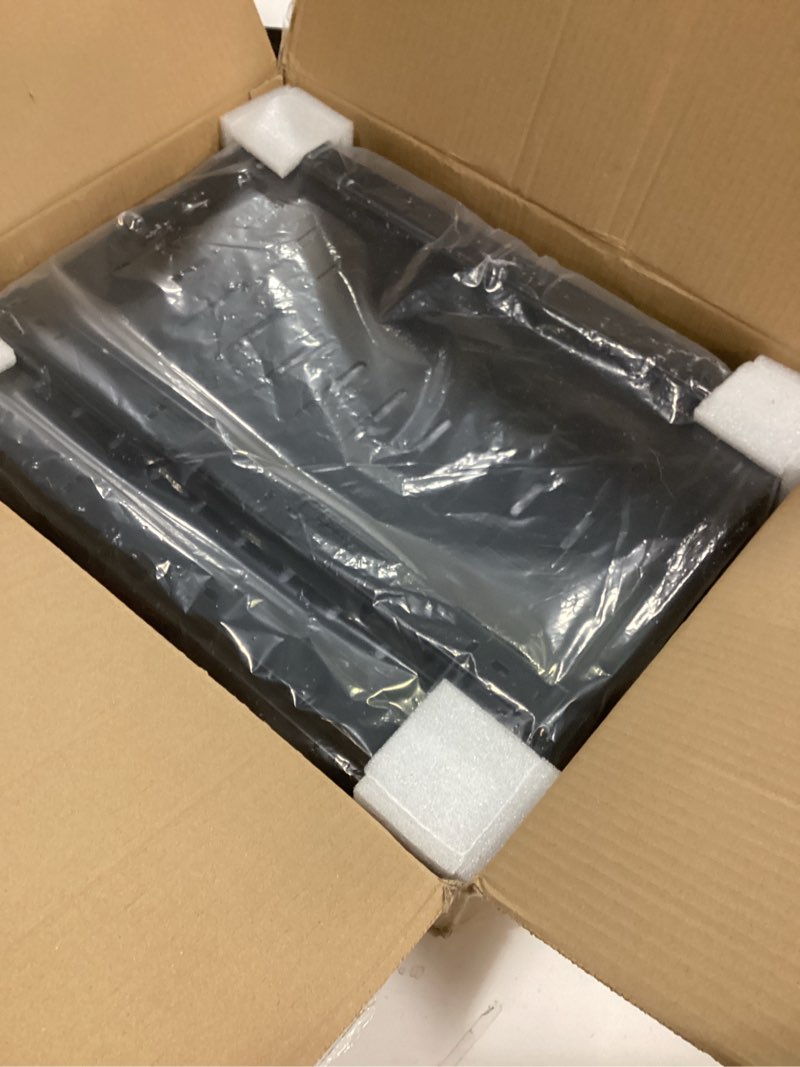 Condition photo showing Good Condition for REALINN Under Sink Organizer, 2 Tier Expandable Under Cabinet Organizer, Heights Adjustable Pull Out Storage for Kitchen Bathroom Laundry, Black, 2 Pack Black 2 Pack