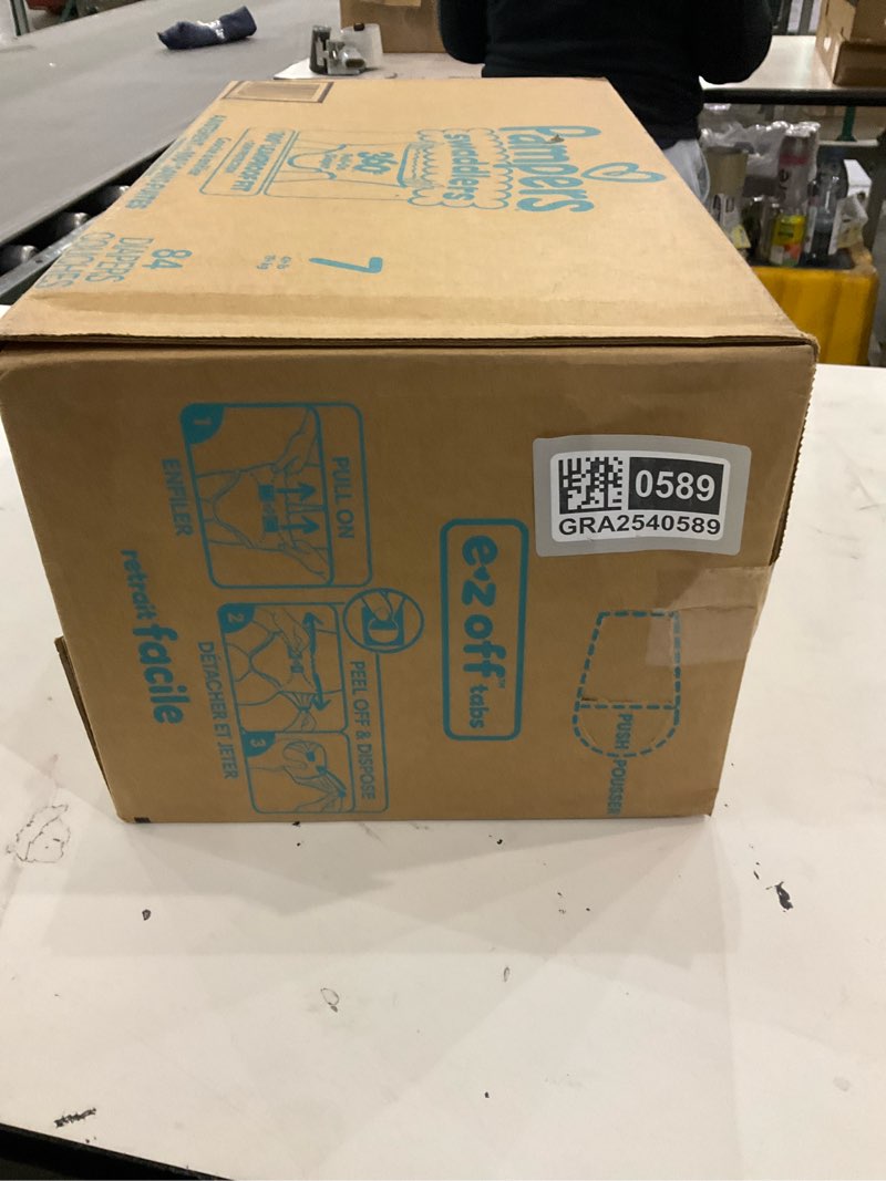 Condition photo showing New/Like New for Pampers Swaddlers 360 Pull-On Diapers, Size 7, 84 Count for up to 100% Leakproof Skin Protection and Easy Changes
