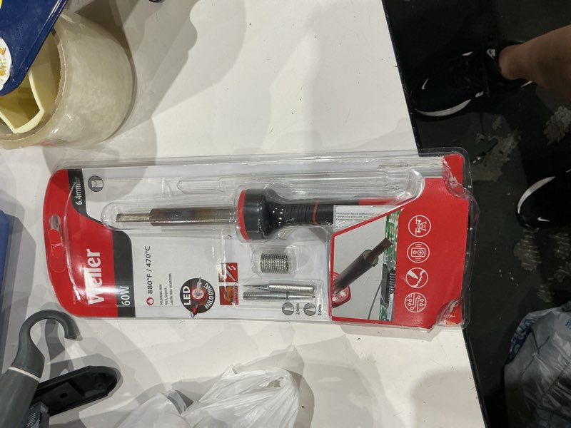 Condition photo showing As Is for weller - weller corded soldering iron kit 60 w 1 pk : weller : weller