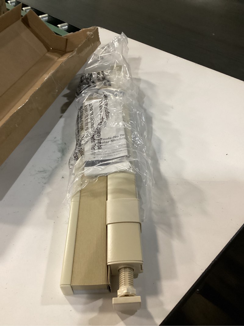 Condition photo showing Good Condition for lazblinds no tools no drill cordless cellular shades, blackout light blocking honeycomb shades for home, thermal insulation blinds for windows, 21" w x 48" h, beige blackout-beige 21" w x 48" h