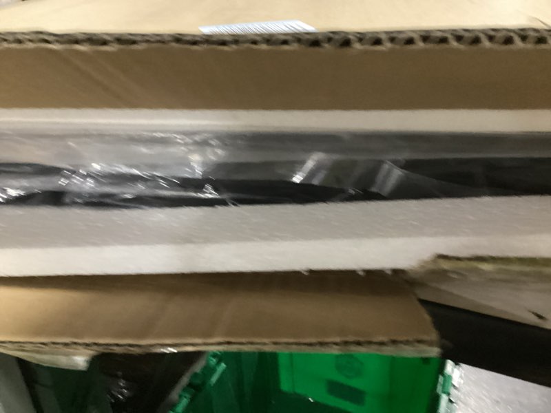 Livinia Cabin 45.3" Wooden Dining Table/Small Rectangular Modern Farmhouse Solid Wood Kitchen Table Desk (Black)