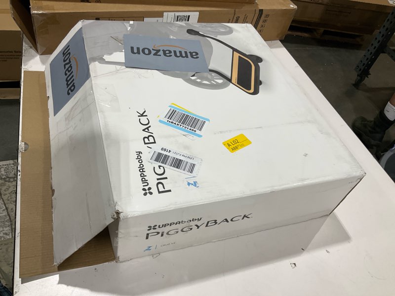 Condition photo showing As Is for uppababy piggyback ride-along board for cruz v2 and v3 / quick attachment for children to stand + stroll / 55 lbs. weight capacity