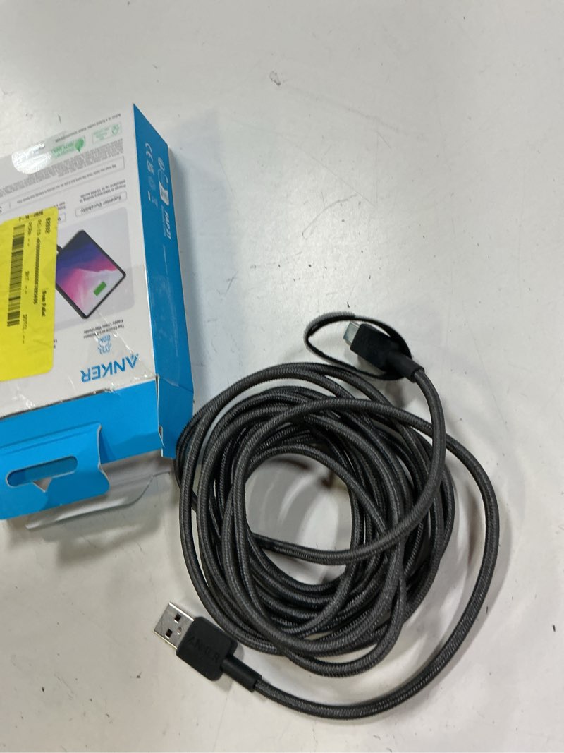 Condition photo showing Good Condition for anker braided usb-a to usb-c cable  10 ft  black
