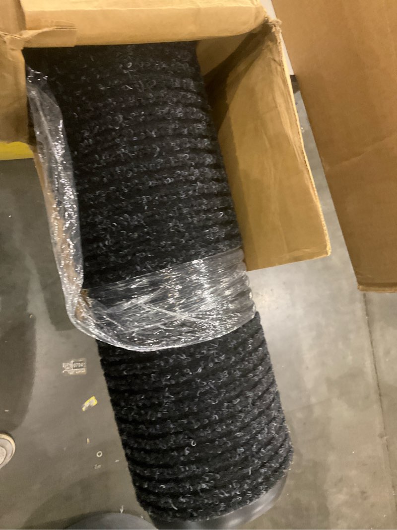 Condition photo showing New/Like New for Notrax 109 Brush Step Carpeted Indoor/Outdoor Entrance Mat for Home or Office, 2' X 3', Absorbent Slip Resistant Heavy Duty Entry Mat, Charcoal, 109S0023CH 2' x 3' (Rectangular) Charcoal Solid