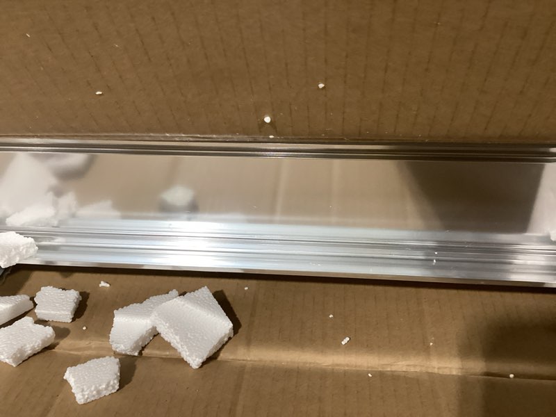 Condition photo showing Good Condition for Kohler 30  W X 26  H Aluminum Two-Door Medicine Cabinet with Mirrored Doors  Beveled Edges