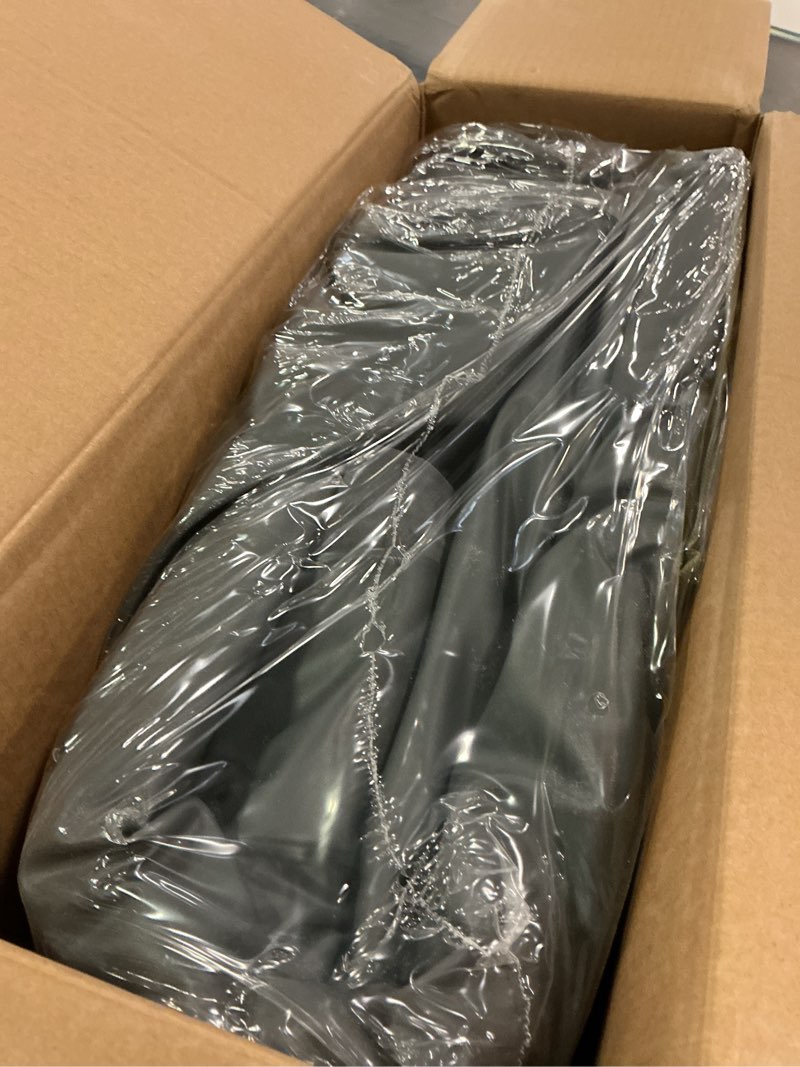 Condition photo showing New/Like New for Intex Dura-Beam Deluxe Comfort-Plush Elevated: Fiber-Tech – Queen Size – Built-in Electric Pump – 18in Bed Height – 600lb Weight Capacity 18" Grey Queen