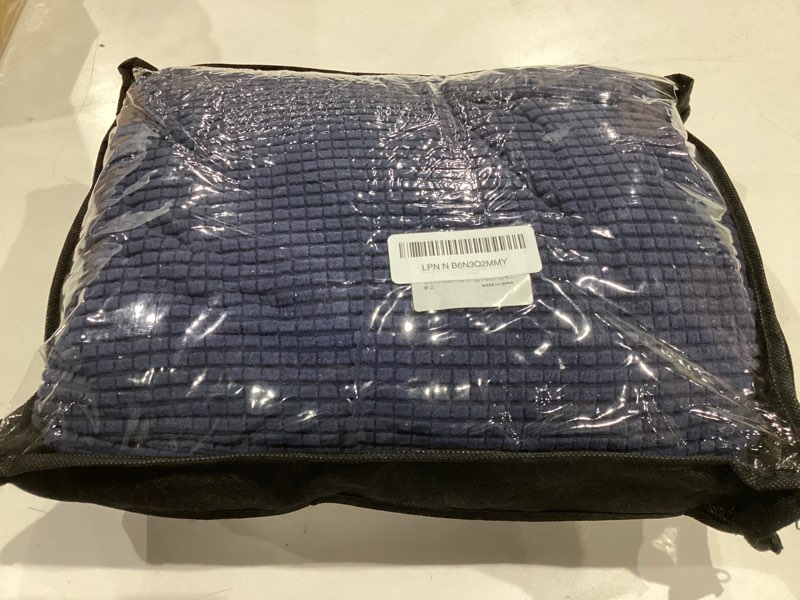 Condition photo showing Good Condition for taococo recliner cover 4-pieces, recliner stretch sofa slipcover, recliner cover 1 seat, couch protector soft, furniture protector covers with elastic,chair covers jacquard pattern (navy blue) navy blue 1 seat