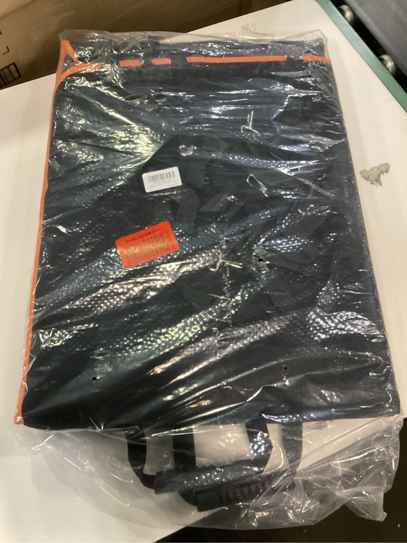 Condition photo showing New/Like New for 6-in-1 Leather Dog BackSeat Extender, Hard Bottom 40/60 Split Waterproof Car Back/Front Seat Cover, Rear Hammock Carseat Protector, Large Size Pet Mat for SUV/Truck/Cargo, Vehicle Bed Travel Accessory